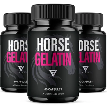 Horse Gelatin 6 bottle package